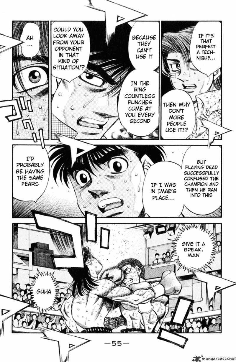 Hajime no Ippo: Fighting Spirit, Chapter 455 image 14